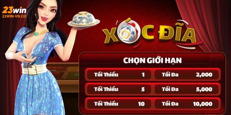 Xóc Đĩa 23Win: Game Cá Cược Sát Phạt Ăn Tiền Đậm 3 Xóc đĩa 23Win