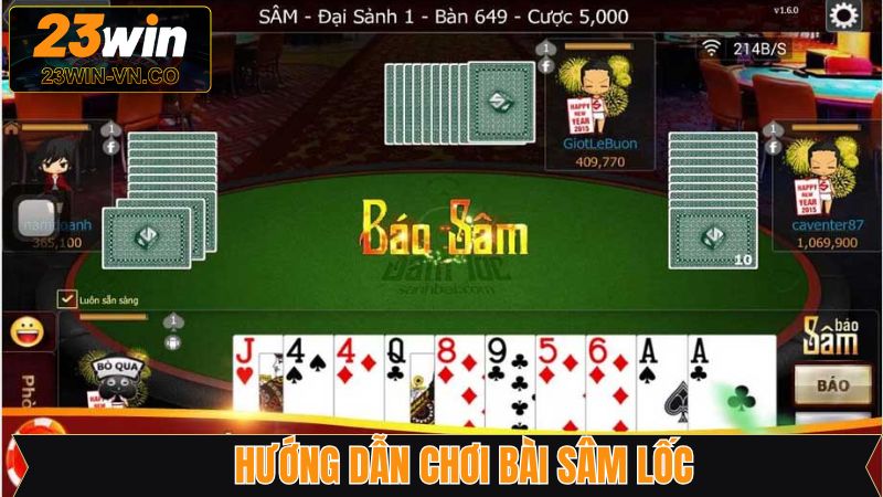 Bài Sâm 23Win - Tựa Game Bài Hấp Dẫn Không Thể Bỏ Qua 4 Quy trình tham gia trải nghiệm game bài tại sân chơi uy tín