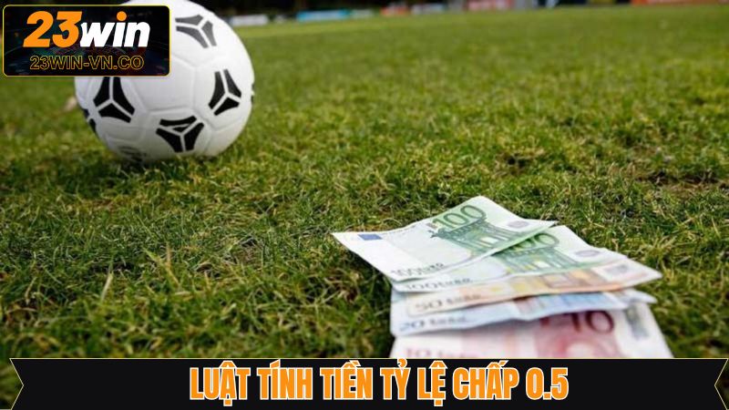 Chấp 0.5 - Bí Kíp Cá Cược Thắng Lớn Tại Nhà Cái 23Win 3 Luật tính tiền thắng kèo chấp nửa trái